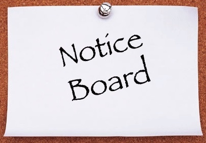 Notice Board 